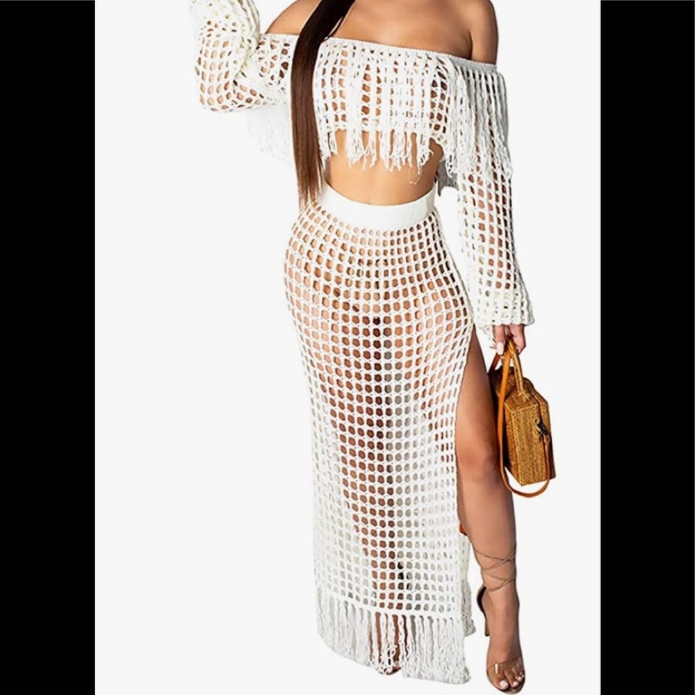 WOMEN'S SEXY 2 PIECE OUTFITS SOLID COLOR OFF